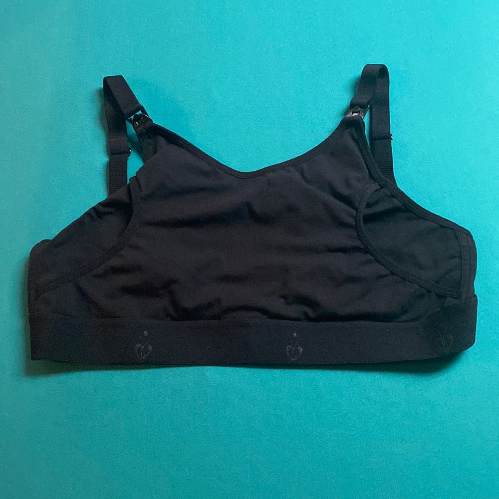Pumping bra, black